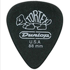 JIM DUNLOP ジムダンロップ  Tortex Pitch Black .88mm×12枚セット トーテックス ピッチブラック ギターピック 488R88