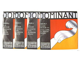 Dominant EADG線セット E弦:130MS A弦:131 D弦:132 G弦:133 ドミナント 4/4 バイオリン弦【送料無料】