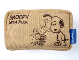 SNOOPY WITH MUSIC SMP-TUBG チューバマウスピースポーチ 1～2本入 スヌーピー【送料無料】【smtb-KD】【RCP】：-p2