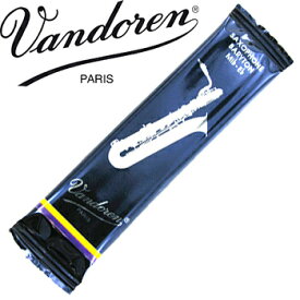 【数量限定特別価格】バリトンサックス用リードバンドレン VANDOREN リード バリトンサクソフォン用 トラディショナル 青箱 3 1/2 バラ売1枚 バンドーレン【送料無料】【smtb-KD】【RCP】