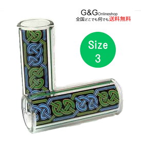 スライドバー ギタースライド ガラス製 ホールクリスタル HALL CRYSTAL Guitar Slide Reg Size 3 - Dundee Celtic クリスタルスライドバー