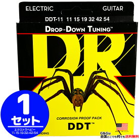 DR STRINGS エレキギター用弦 エレキ弦 DDT-11/54 DropDown Tuning Extra Heavy 11-54