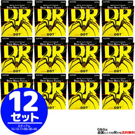 【12set】DR STRINGS エレキ弦 DDT-10 12セット DropDown Tuning Medium 10-46【RCP】:-p2