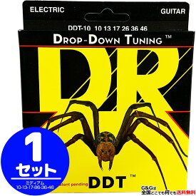 DR STRINGS エレキギター用弦 エレキ弦 DDT-10 DropDown Tuning Medium 10-46 marason202201 spsl09