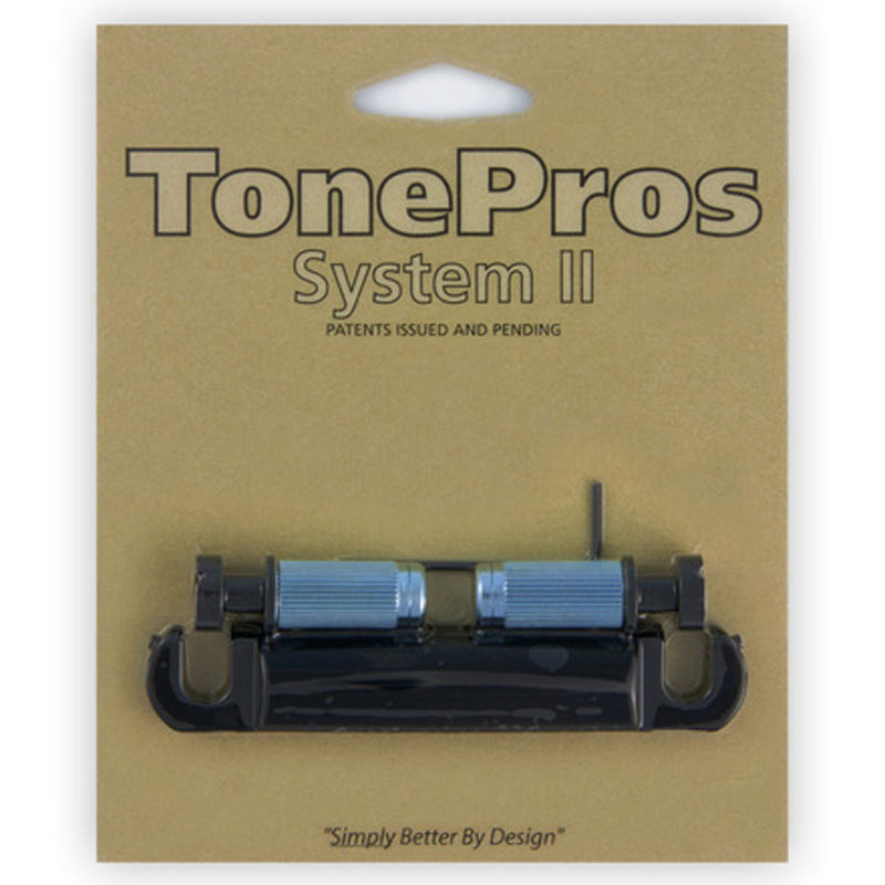トーンプロズ エレキギター用 テールピース T1ZS-B 店内全品対象 Tailpiece TonePros 世界の人気ブランド Standard ブラック