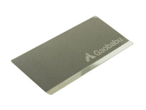 ガオバブ(Gaobabu)Gaobabuマルチクッカースタンドのウイングプレート(フラットタイプ)1枚 ステンレス製 オプション パーツ アクセサリー クッカースタンド マルチスタンド グリルスタンド シ