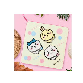 2枚セット 個別包装 ちいかわ ループタオル ループ付き タオル ハンドタオル 新入学 新入園 新学年 大手タオルメーカー はちわれ うさぎ ちいかわループタオル プレゼントに プチギフトラッピング無料