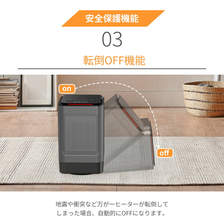 楽天市場】【☆強力速暖☆1000円OFFクーポン】KLOUDIC ヒーター 小型