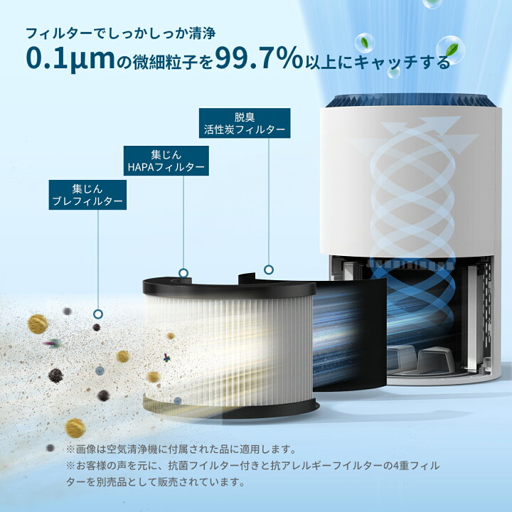 楽天市場】【☆クーポン→5480円☆花粉対策・楽天1位】KLOUDIC 空気 