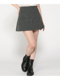 【SALE／59%OFF】(W)ヘリンボーン ミニスコート GAP ギャップ スカート ミニスカート ブラウン グレー【RBA_E】【送料無料】[Rakuten Fashion]