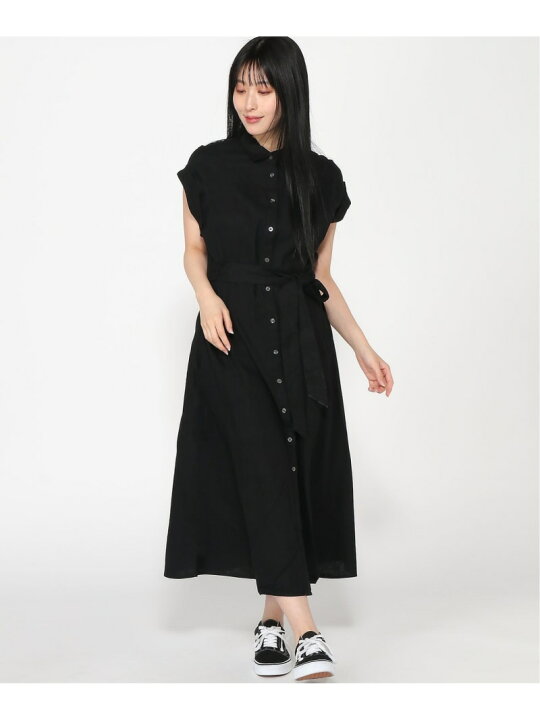 楽天市場】【SALE／49%OFF】(W)リネン混 ミディシャツワンピース GAP 