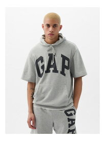 【SALE／40%OFF】(U)GAPアーチロゴ プルオーバーパーカー(ユニセックス) GAP ギャップ トップス パーカー・フーディー グレー ベージュ ブラック【RBA_E】【送料無料】[Rakuten Fashion]