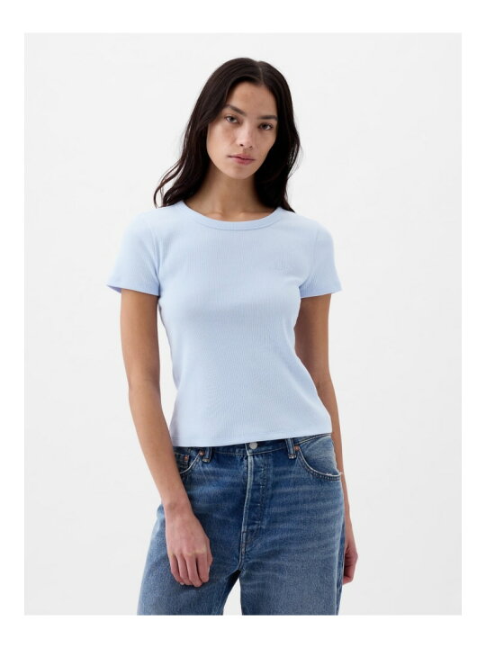 楽天市場】【SALE／71%OFF】(W)リブ GAPロゴTシャツ GAP ギャップ 