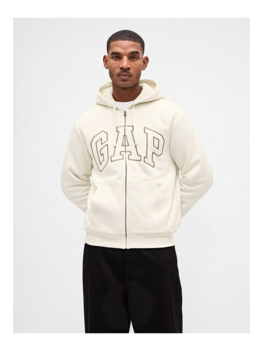 楽天市場】【SALE／59%OFF】(U)リラックスフィット GAPロゴ 裏ボア 