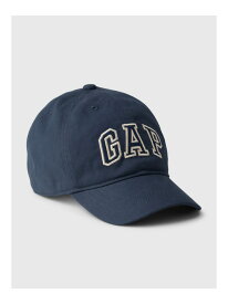 (K)オーガニックコットン GAPアーチロゴ ベースボールキャップ (キッズ) GAP ギャップ 帽子 キャップ ネイビー[Rakuten Fashion]