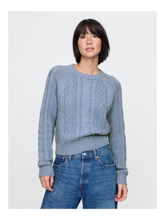 楽天市場】【SALE／74%OFF】(W)クラシック ケーブルニットセーター GAP 