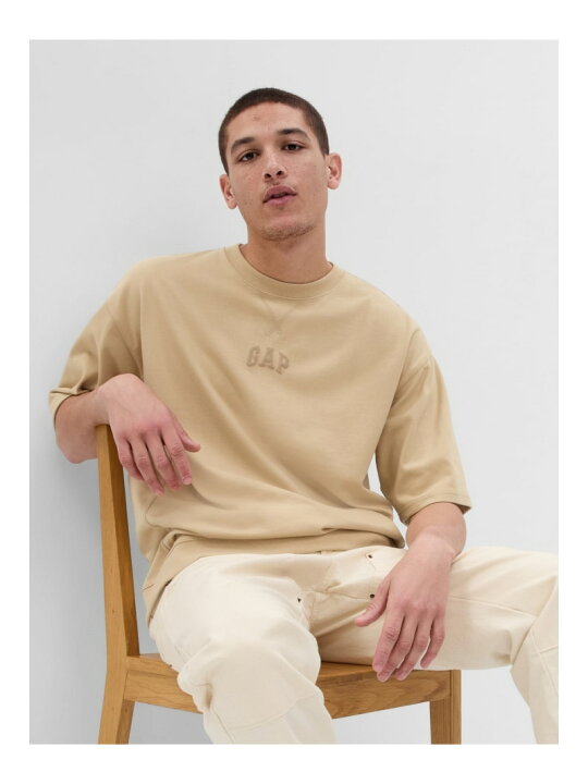 楽天市場】【SALE／59%OFF】(U)ミニGAPロゴ オーバーサイズTシャツ GAP 