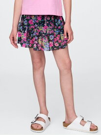 【SALE／59%OFF】(K)メッシュ イージーウエスト ミニスカート・スコート (キッズ) GAP ギャップ スカート ミニスカート パープル ピンク ネイビー【RBA_E】[Rakuten Fashion]