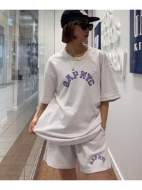 【SALE／40%OFF】(U)GAP NYCアーチロゴ クルーネックスウェットトレーナー(ユニセックス) GAP ギャップ トップス カットソー・Tシャツ ホワイト ブルー カーキ【RBA_E】[Rakuten Fashion]