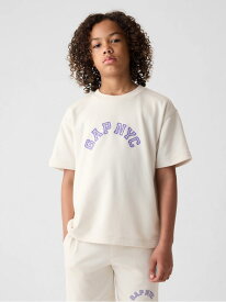 【SALE／40%OFF】(K)GAP NYC アーチロゴTシャツ (キッズ) GAP ギャップ トップス カットソー・Tシャツ ホワイト ブルー カーキ【RBA_E】[Rakuten Fashion]