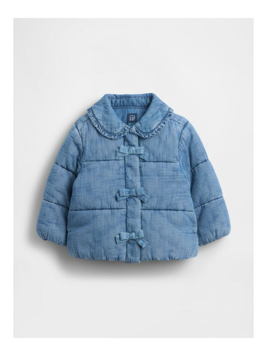 楽天市場】【SALE／74%OFF】(K)あったか裏地 デニムパファージャケット 