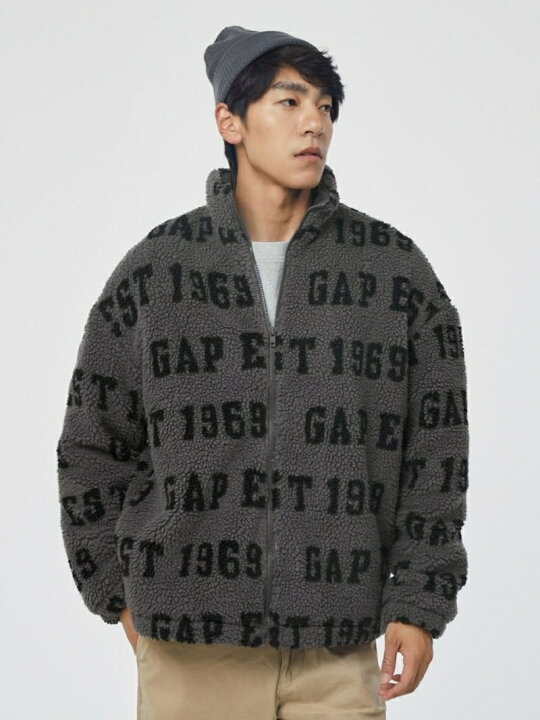 楽天市場】【SALE／53%OFF】Gapロゴ ボアジャケット(ユニセックス) GAP 