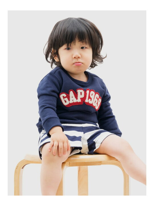楽天市場】(K)GAP 1969 アーチロゴ スウェット・トレーナー (幼児) GAP 
