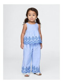 【SALE／68%OFF】(K)アイレット ポプリン コーデセット (幼児・ベビー) GAP ギャップ トップス その他のトップス ブルー【RBA_E】[Rakuten Fashion]