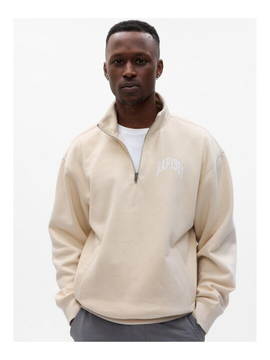 楽天市場】【SALE／62%OFF】(U)Gapアーチロゴ ハーフジップアップ プル 
