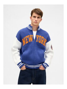 �ySALE�^59%OFF�z(U)CashSoft �J�V�~���^�b�` NBA New York Kicks ���S �W�b�v�A�b�v�Z�[�^�[ GAP �M���b�v �g�b�v�X �j�b�g �u���[�yRBA_E�z�y���������z[Rakuten Fashion]