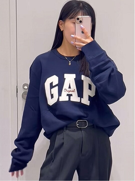 楽天市場】【SALE／71%OFF】(U)GAPロゴ クルーネックスウェット(ユニ 