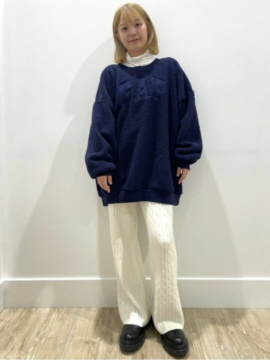 楽天市場】【SALE／80%OFF】(W)オーバーサイズ ボア ハート GAPロゴ 