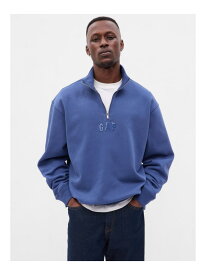 【SALE／30%OFF】(U)GAP アーチロゴ ハーフジップスウェット・トレーナー(ユニセックス) GAP ギャップ トップス スウェット・トレーナー ブルー ホワイト ブラック オレンジ ピンク【RBA_E】【送料無料】[Rakuten Fashion]