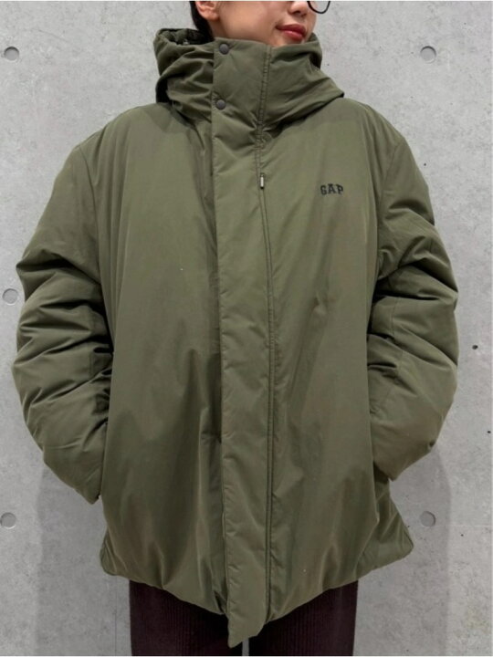 楽天市場】【SALE／67%OFF】(U)GAPロゴ フーデッド パファージャケット 