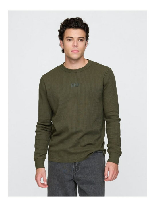 楽天市場】【SALE／62%OFF】(U)GAPロゴ ワッフルニットTシャツ GAP 