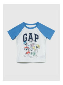 【SALE／57%OFF】(K)babyGap パウ・パトロール グラフィックTシャツ PAW PATROL GAP ギャップ トップス カットソー・Tシャツ ブルー グレー ホワイト【RBA_E】[Rakuten Fashion]