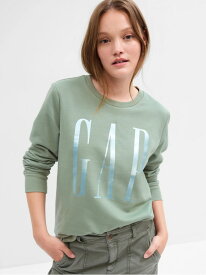 【SALE／59%OFF】(W)メタリック GAPロゴ Tシャツ GAP ギャップ トップス スウェット・トレーナー グリーン ピンク ホワイト ブラック【RBA_E】[Rakuten Fashion]