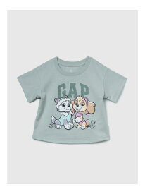 【SALE／57%OFF】(K)babyGap パウ・パトロール グラフィックTシャツ PAW PATROL GAP ギャップ トップス カットソー・Tシャツ グリーン ホワイト パープル【RBA_E】[Rakuten Fashion]