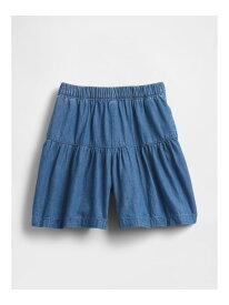 【SALE／71%OFF】(K)babyGap プルオン キュロットショートパンツ GAP ギャップ パンツ キュロット ブルー【RBA_E】[Rakuten Fashion]