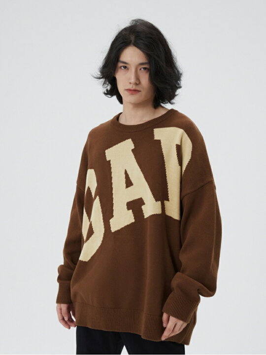 楽天市場】【SALE／50%OFF】オーバーサイズ GAPロゴ セーター (ユニ 