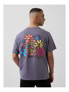 �ySALE�^62%OFF�z(U)���f�E���E�\�E�� �����b�N�X�t�B�b�g �O���t�B�b�NT�V���c / DE LA SOUL GAP �M���b�v �g�b�v�X �J�b�g�\�[�ET�V���c �p�[�v���yRBA_E�z[Rakuten Fashion]