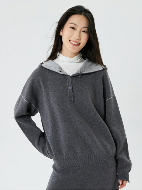 楽天市場】【SALE／66%OFF】フード付きセーター (セットアップ対応 