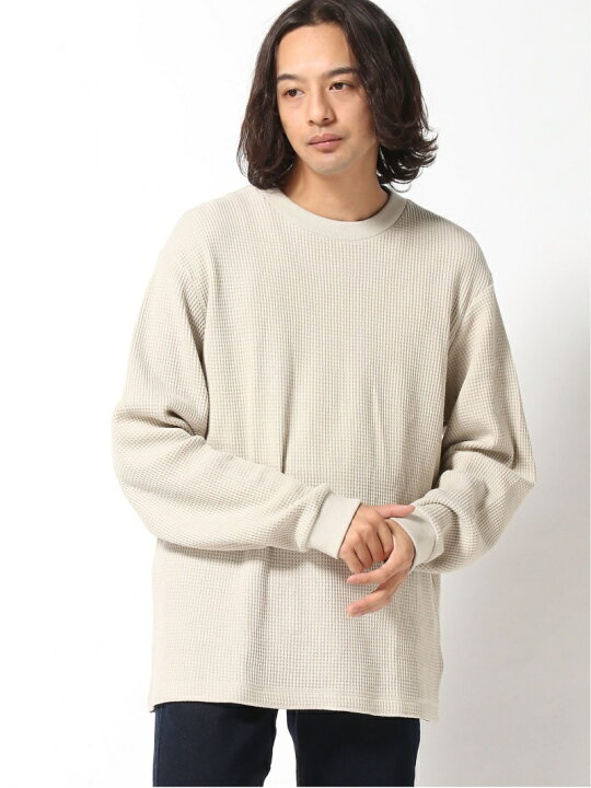 楽天市場】【SALE／22%OFF】(M)オーバーサイズ ワッフルニットtシャツ 