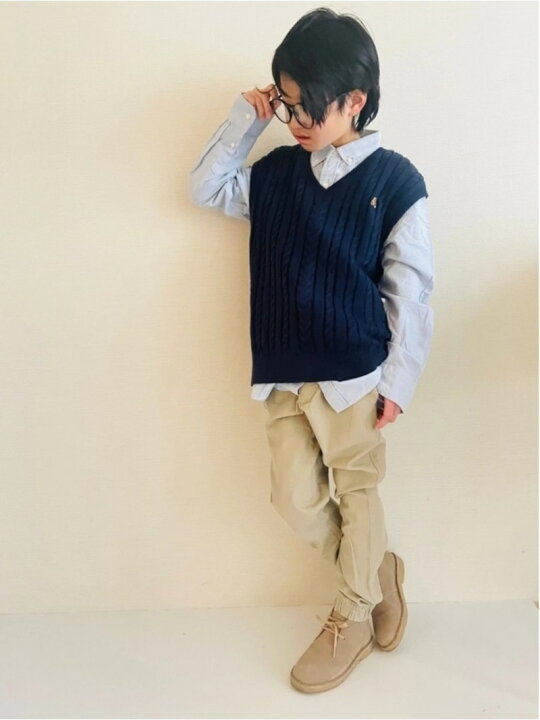 楽天市場】(K)リラックス ケーブルニット セーターベスト (キッズ) GAP 