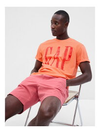【SALE／57%OFF】(U)GAPビッグロゴ Tシャツ(ユニセックス) GAP ギャップ トップス カットソー・Tシャツ ブルー オレンジ【RBA_E】[Rakuten Fashion]