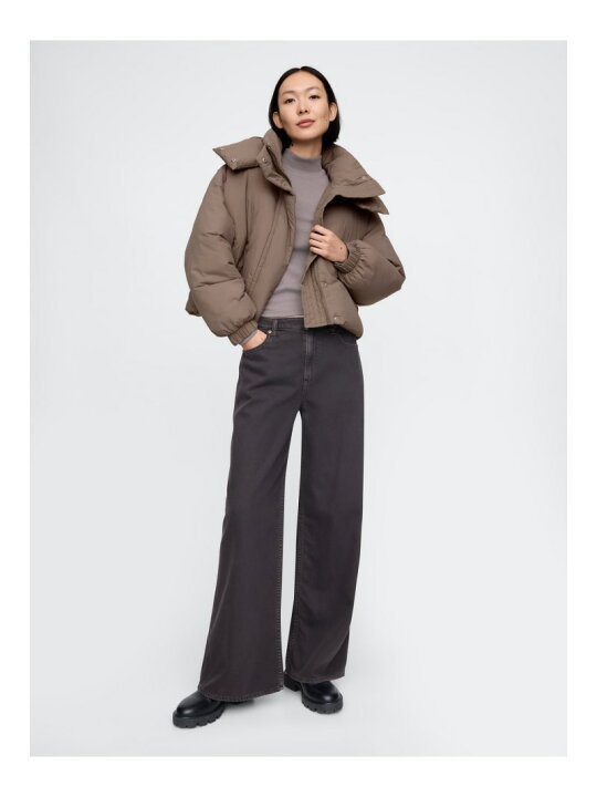 楽天市場】【SALE／74%OFF】(W)クロップド デュベ ラップ パファー 