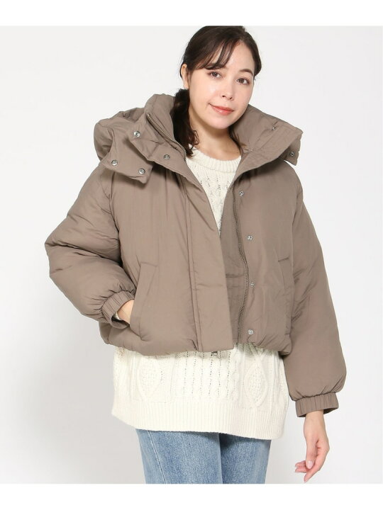 楽天市場】【SALE／74%OFF】(W)クロップド デュベ ラップ パファー 