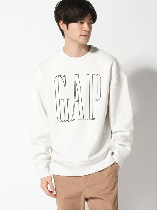 楽天市場】【SALE／33%OFF】(M)Gapロゴ クルーネックスウェットシャツ 
