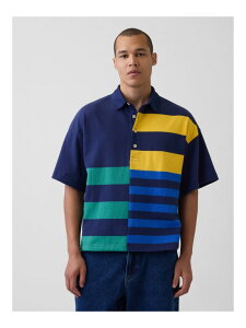 (U)Gap × Sean Wotherspoon �I�[�o�[�T�C�Y �~�b�N�X�X�g���C�v �{�N�V�[�|���V���c GAP �M���b�v �g�b�v�X �|���V���c�y���������z[Rakuten Fashion]