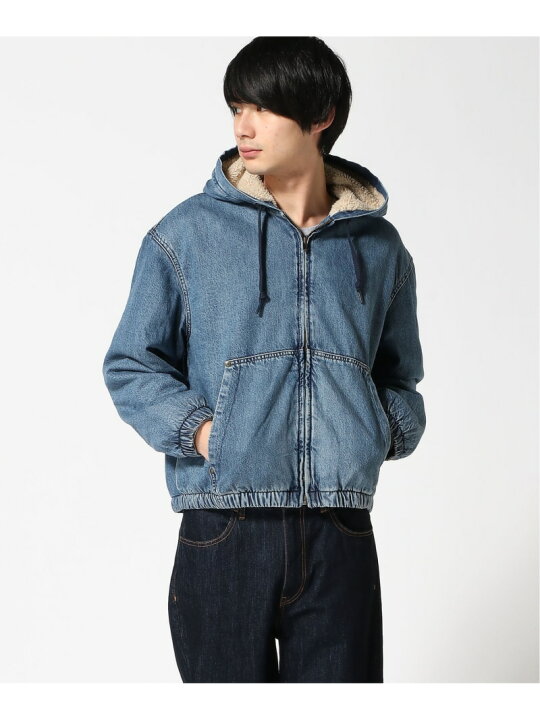 楽天市場】【SALE／66%OFF】(U)オーバーサイズ 裏ボア デニム ジップ 